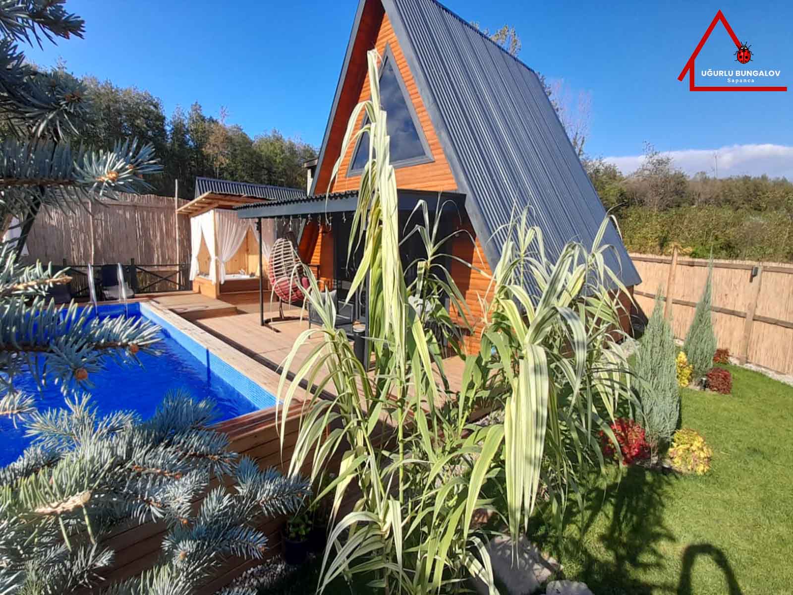 uğurlu bungalov 2 bahce