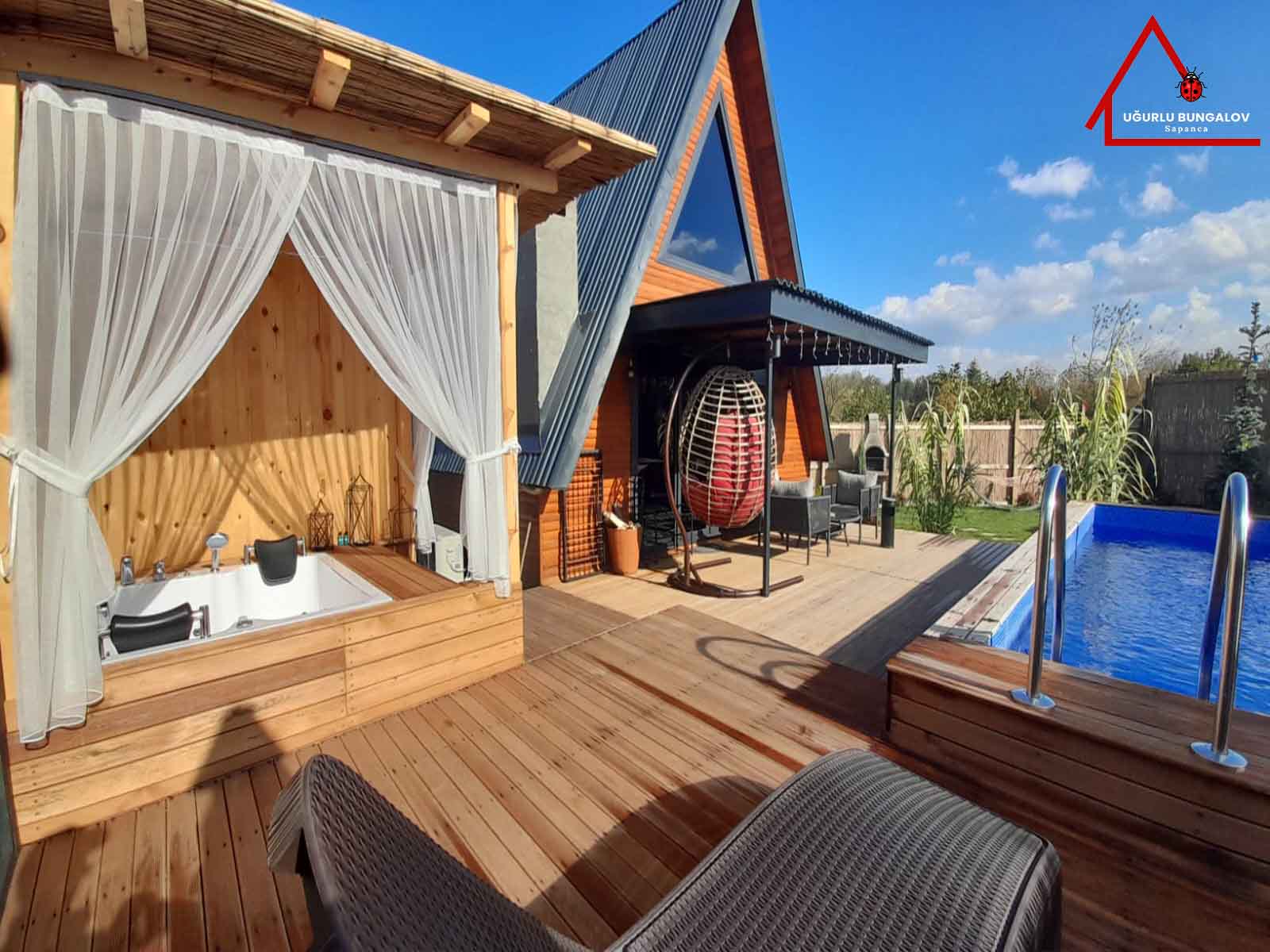 uğurlu bungalov 2 havuz basi
